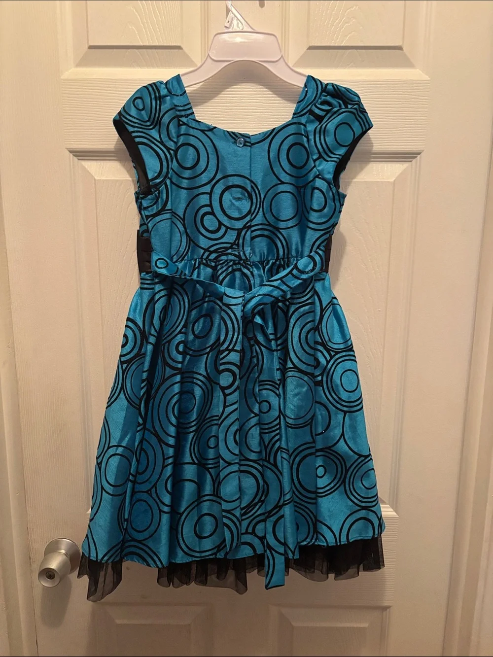 Jona Michelle teal dress